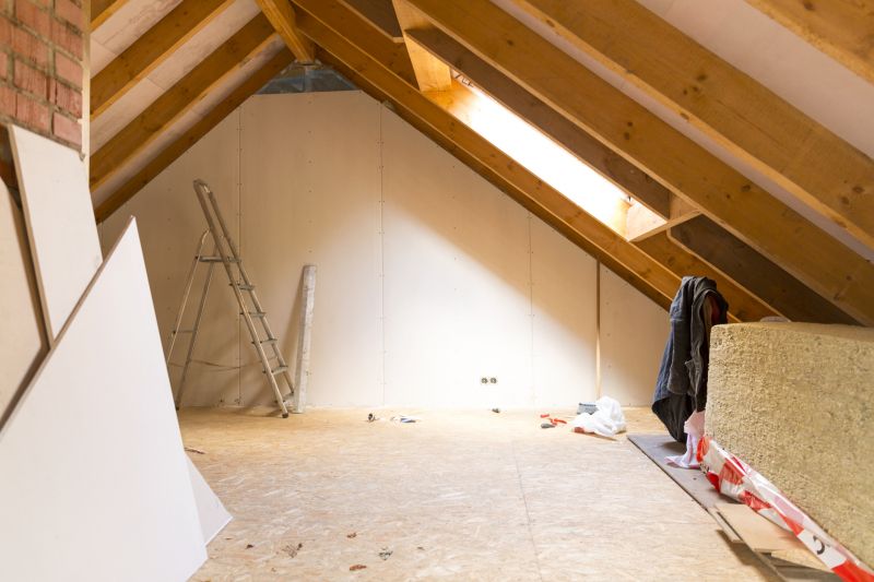 Attic Subfloor Installation