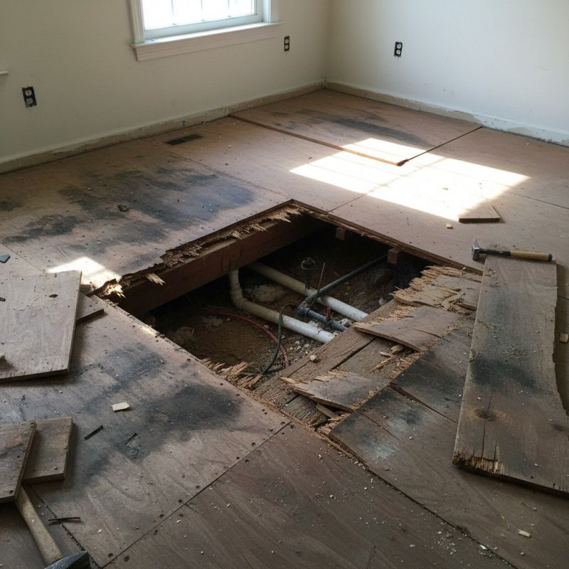 Underfloor Repair detail