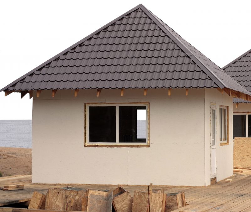 Gambrel Roof Installation