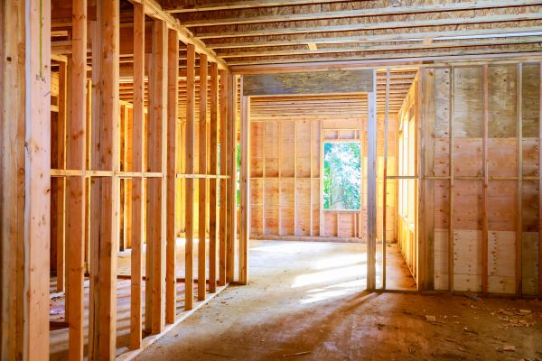 Interior Wall Framing in Arroyo Grande