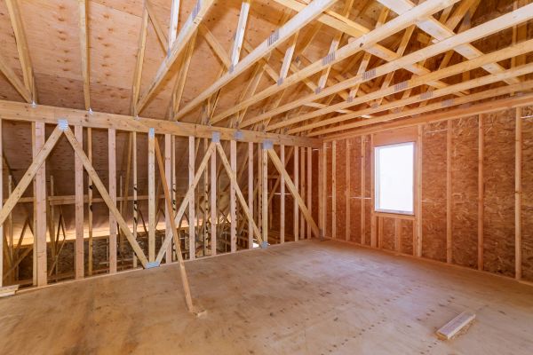 Attic Wall Framing in Arroyo Grande