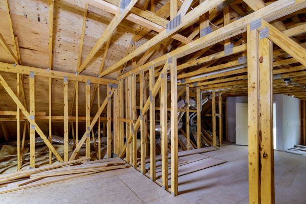 Attic Framing in Arroyo Grande